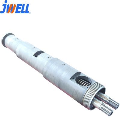 JWELL 38CrMoAla নাইট্রাইড ট্রিটমেন্ট প্লাস্টিক এক্সট্রুডার স্ক্রু ব্যারেল